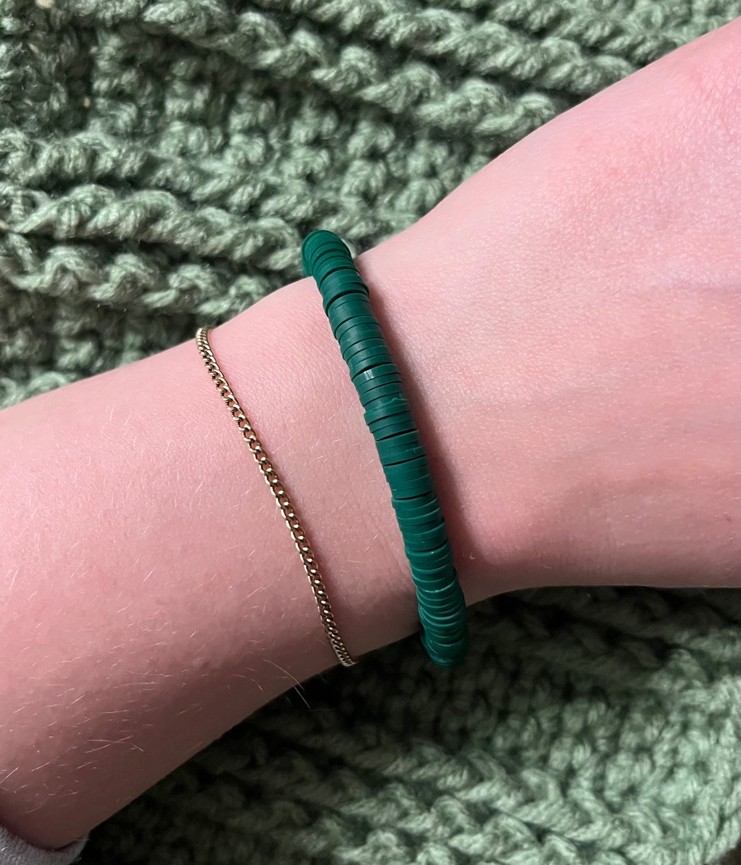 Clay bracelet