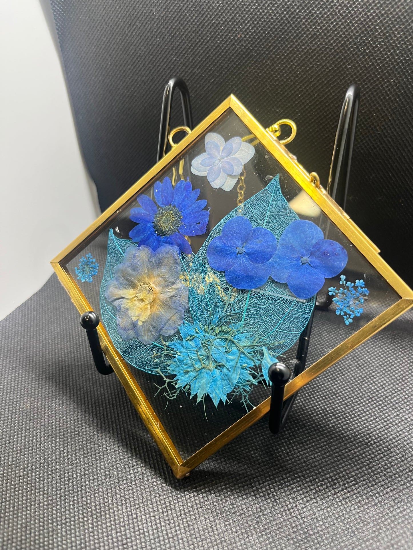 Blue floral