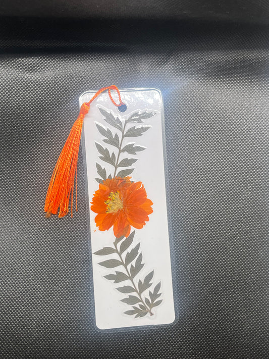 Orange and Green bookmark