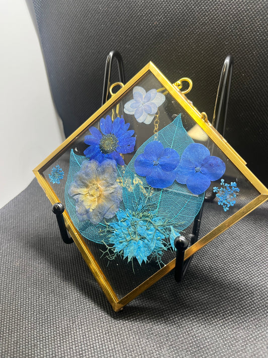 Blue floral