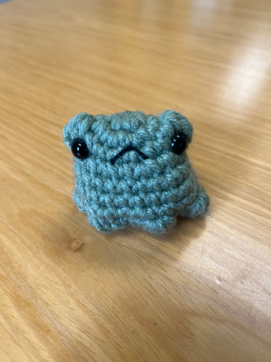 Disappointed frog