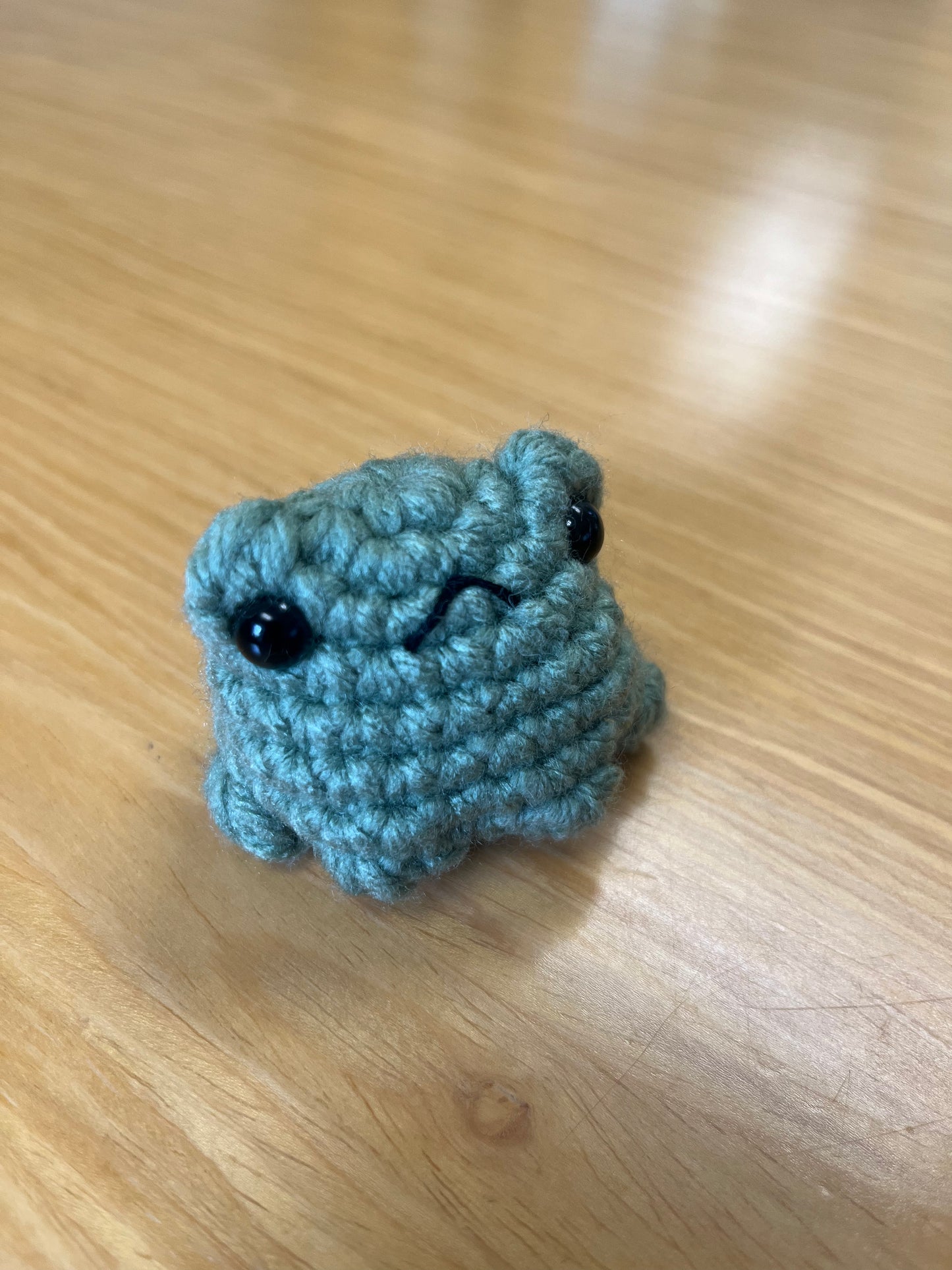 Disappointed frog