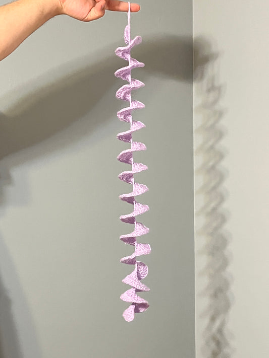 Purple wind spinner