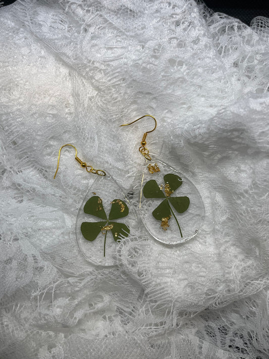 Shamrock earrings