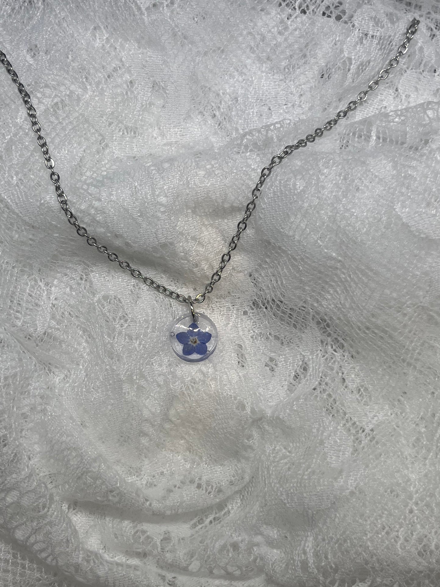 Silver forget me not