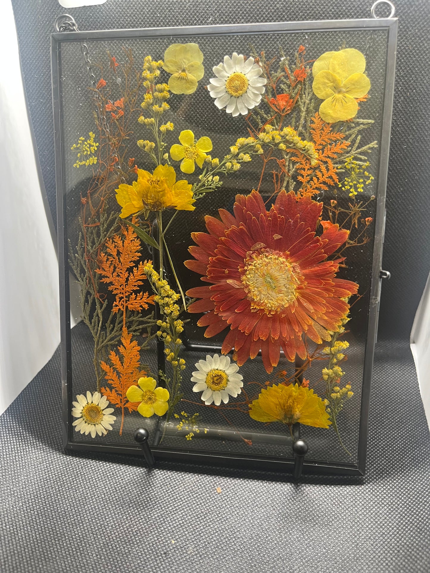 Orange, Yellow, and White