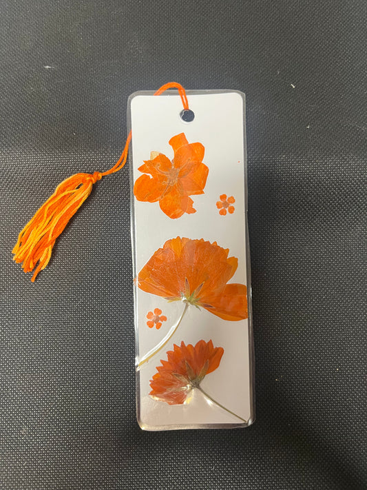 Orange bookmark