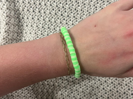Bracelet: Neon Green